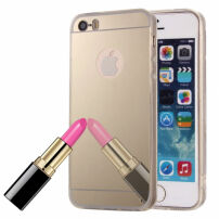 Огледален защитен калъф за iPhone 5 / 5S / SE (2016) – златен