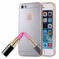 Огледален защитен калъф за iPhone 5 / 5S / SE (2016) – сребърен