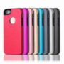 MOTOMO метален защитен заден кейс за Apple iPhone 5 / 5S / SE (2016) - черен