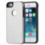 MOTOMO метален защитен заден кейс за Apple iPhone 5 / 5S / SE (2016) - сребърен