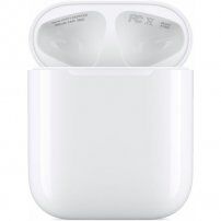 Оригинален Apple резервен калъф за зареждане за AirPods (2. поколение) - бял
