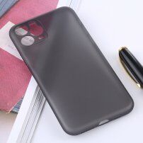 Изключително тънък матов кейс за iPhone 11 Pro - сив