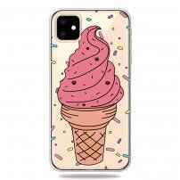 Мек 3D прозрачен кейс за iPhone 11 - сладолед