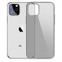 Baseus прозрачен кейс от мека пластмаса за iPhone 11 Pro Max - черен