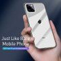 Baseus прозрачен кейс от мека пластмаса за iPhone 11 Pro Max - черен