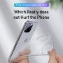 Baseus прозрачен кейс от мека пластмаса за iPhone 11 Pro Max - черен