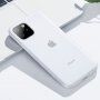 Baseus силиконов прозрачен кейс за iPhone 11 Pro Max - бял