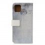 Флип калъф със стойка cestovatelské за iPhone 11 Pro Max - пъстър