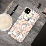 Мек прозрачен кейс за iPhone 11 – влюбени лами