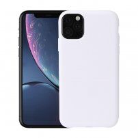 Howmark мек гумиран кейс за iPhone 11 Pro Max - бял
