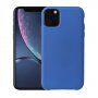Howmark мек гумиран кейс за iPhone 11 Pro Max - син