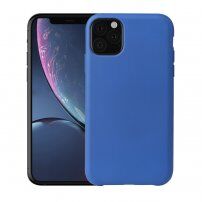 Howmark мек гумиран кейс за iPhone 11 Pro Max - син