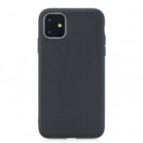 Кейс от мека пластмаса за iPhone 11 Pro - черен