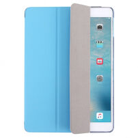 Калъф с стойка и задна част от закалена пластмаса за iPad 9,7" (2017/2018) / Air - син