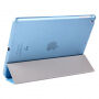 Калъф с стойка и задна част от закалена пластмаса за iPad 9,7" (2017/2018) / Air - син