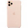 Оригинален Apple силиконов кейс за iPhone 11 Pro Max – пясъчно розов