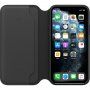 Оригинален Apple Folio кожен флип калъф за iPhone 11 Pro - черен