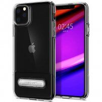 Spigen Slim Armor Essential S кейс със стойка за iPhone 11 Pro Max - прозрачен