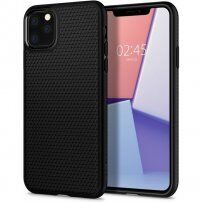 Spigen Liquid Air кейс за iPhone 11 Pro Max - черен