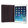 Въртящ се 360° защитен калъф за iPad 9,7" (2017/2018) / Air 1 / 2 / Pro 9,7" - лилав