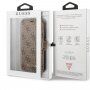 Guess 4G Book флип калъф за iPhone 11 Pro - кафяв