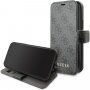 Guess 4G Book флип калъф за iPhone 11 Pro Max - сив