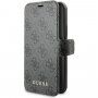 Guess 4G Book флип калъф за iPhone 11 Pro Max - сив
