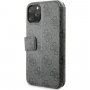 Guess 4G Book флип калъф за iPhone 11 Pro Max - сив