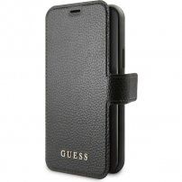 Guess Iridescent Book флип калъф за iPhone 11 Pro - черен