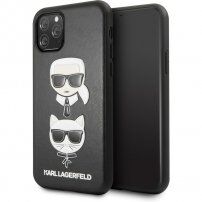 Karl Lagerfeld & Choupette кейс за iPhone 11 Pro Max - черен