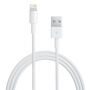 Кабел USB-A / Lightning за синхронизиране и зареждане за iPhone / iPad / iPod / AirPods - 1 m - бял