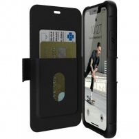 UAG Metropolis устойчив флип калъф за iPhone 11 - черен