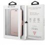 Guess Iridescent Book калъф тип портмоне за iPhone 11 - розов