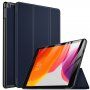 Smart калъф със стойка и функция за сън / събуждане за iPad 10,2" (2019-2021) - син