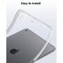 Кейс от мека пластмаса за iPad 10,2" (2019-2021) - чист