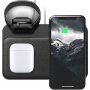 Nomad Base Station безжично зарядно за Apple Watch / iPhone / AirPods - черно