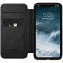 Nomad Folio кожен флип калъф за iPhone 11 Pro - черен