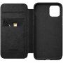 Nomad Folio кожен флип калъф за iPhone 11 Pro - черен