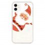 Кейс от мека пластмаса Merry Christmas за iPhone 11 - прозрачен