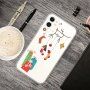 Кейс от мека пластмаса коледни подаръци за iPhone 11 - прозрачен
