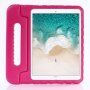 Устойчив пластмасов калъф за деца за iPad 10,2" (2019-2021) / Air 3 (2019) / Pro 10,5" - цвят фуксия
