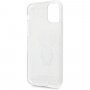 Karl Lagerfeld Glitter Iconic кейс за iPhone 11 Pro Max - сребърен