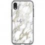 Spigen & Ciel by CYRILL кейс от колекцията Cecile за iPhone XR - сив мрамор