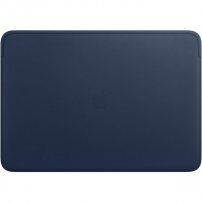 Оригинален Apple кожен калъф за MacBook Pro 16" (A2141) - полунощно син