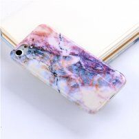 Защитен кейс от мека пластмаса за Apple iPhone 6 Plus / 6S Plus - лилав мрамор