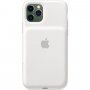 Оригинален Apple заден кейс с батерия за iPhone 11 Pro - бял