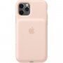 Оригинален Apple заден кейс с батерия за iPhone 11 Pro - пясъчно розов