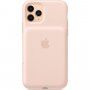 Оригинален Apple заден кейс с батерия за iPhone 11 Pro - пясъчно розов