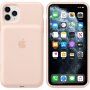 Оригинален Apple заден кейс с батерия за iPhone 11 Pro Max - пясъчно розов
