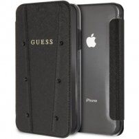 Guess Kaia Book case калъф за iPhone XS Max - черна